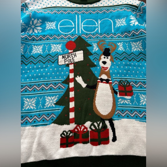 Ellen Christmas sweater size large‎ - Picture 2 of 3